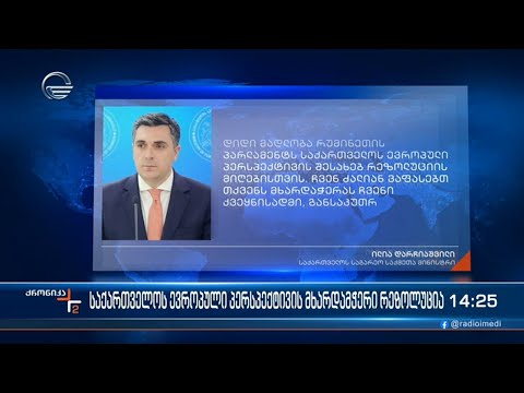 ქრონიკა 14:00 საათზე - 29 ნოემბერი, 2023 წელი